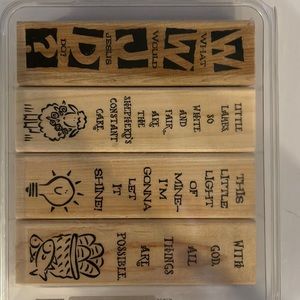 Stampin’ Up 4pc set Little Inspirations